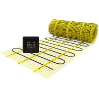 Magnum Elektrische Mat Set 1,25m² 1,25 m² / 188 Watt Set met MRC-thermostaat | Zwart