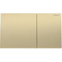 Geberit Drukplaat sigma 70 frontbediening 2-toets rvs messing