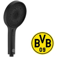 Schutte BVB Handdouche - Douchekop ø 13 cm - 3 Functies - Mat Zwart