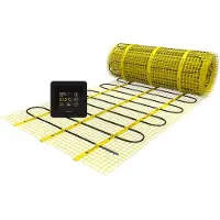 Magnum Elektrische Mat Set 7 m² 7 m² / 1050 Watt Set met MRC-thermostaat | Zwart