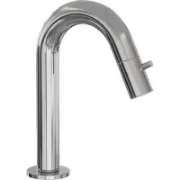 Brauer Chrome Edition opbouw fonteinkraan met gebogen uitloop chroom
