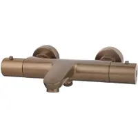 Boss & Wessing Badmengkraan thermostatisch bws cemal geborsteld brons koper