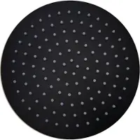 Sanilux Hoofddouchekop Disk Rond 20 cm Mat Zwart