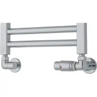 TVS Radiator aansluitset valves 220 chroom
