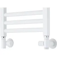 TVS Radiator aansluitset valves 130 wit
