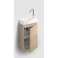 Clou Fonteinset inbe 64x36 cm eiken