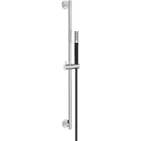 Boss & Wessing Glijstangset bws moran met staafhanddouche 1 stand 150 cm mat chroom/mat zwart