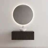Gliss Design Onderkast Timotheus 100 CM Incl. Topplaat Charcoal