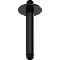 Hotbath Ace AC452 plafondbuis 15cm gepolijst zwart PVD