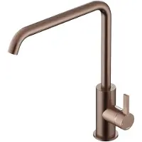 Hotbath Ace AC040 keukenkraan geborsteld koper PVD