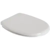Plieger Compact closetzitting m. deksel t.b.v. wandcloset verkort wit