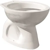 Van Marcke GO Vrijstaande toiletpot van marcke isifix verborgen vloeraansluiting s 12 cm wit