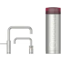 Quooker nordic square twintaps met pro3 vaq-e boiler rvs