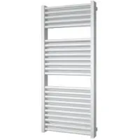 Boss & Wessing Designradiator bws ifona 123x50 cm 802 watt met zijaansluiting wit