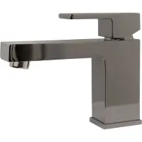 Boss & Wessing Bws wastafelmengkraan square met clickwaste chroom