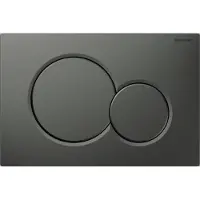 Geberit Bedieningsplaat sigma by frontbediening mat antraciet