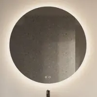 Gliss Design Spiegel circum framework rond led verlichting 80 cm met spiegelverwarming