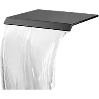 Best design Muuruitloop met Waterval Dule t.b.v. Douche en Bad Gunmetal