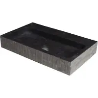 Forzalaqua Gotenburg Hardsteen Gezoet 50x30x8 cm Met Kraangat