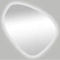 Best design Spiegel ballon asymmetrisch 100x100 cm met led verlichting rondom en one-touch bediening