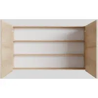 Boss & Wessing Spiegelkast bws cube 120x70x16 cm 2 deuren washed oak