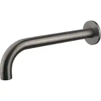 Wiesbaden Inbouwuitloop rond 25 cm 1/2'' gunmetal