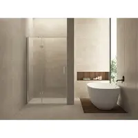 Boss & Wessing Bws swingdeur nis 80x200 cm met vast paneel 8 mm nano coating