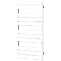 Boss & Wessing Designradiator bws genuo met middenaansluiting 112x55 cm 558 watt wit