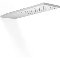 Tres Hoofddouche wand 16x55 cm mat wit