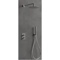 Sanimex Inbouw Regendouche Set Design Giulini Thermostatisch met Inbouwdeel Chroom