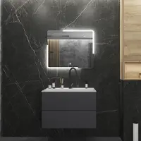 Boss & Wessing Badkamerspiegel bws liteem 80x70 cm met led
