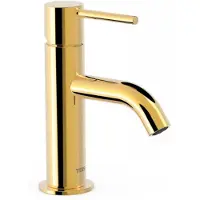 Tres Wastafelmengkraan Study Exclusive 17,5 cm Hendel Rond Goud