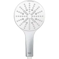 GROHE Handdouche rainshower smartactive 130 rond 13 cm chroom/wit