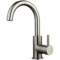 Sanilux Wastafelmengkraan largo opbouw 12.8x24.4 cm gunmetal