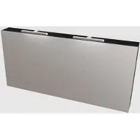 Boss & Wessing Spiegelkast bws cube 150x70x16 cm mat zwart urban