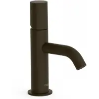 Tres Wastafelmengkraan study exclusive 19,5 cm 1-knop rond zwart brons