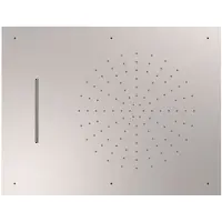 Tres Hoofddouche plafond met waterval 50x65 cm staal