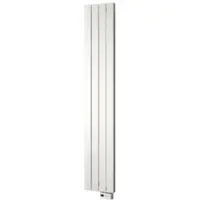 Plieger Designradiator cavallino retto elektrisch 800 watt 180x29,8 cm black graphite
