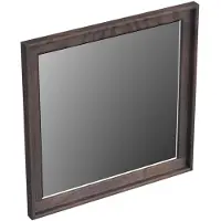 Forzalaqua Spiegel Reno Vierkant 50x2x50 Cm Eiken Charcoal