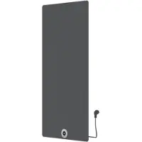 Best design Elektrische radiator brenner concrete 120x60 cm 750w beton grijs
