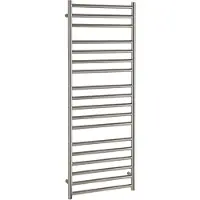 EH Design Radiator Athena 50x140 cm Geborsteld RVS