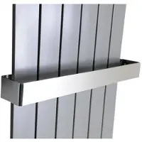 Sapho Handdoekhouder tbv radiatoren colonna 29.8x7.4 cm geborsteld rvs