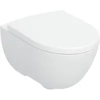 Geberit Tropea hangend randloos toilet met softclose zitting wit glans