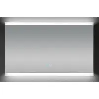 Casajoy Badkamerspiegel 120x70 cm met ledverlichting en anticondens