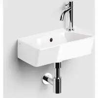 Clou Fonteinset InBe Set 6 Incl. Toebehoren 11x40.5 Cm Glanzend Wit