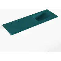 Mondiaz LEX Smag solid surface inleg wastafel voor toiletmeubel 90cm. Positie wasbak rechts