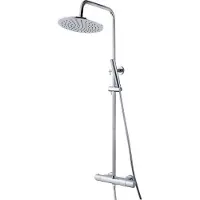 Boss & Wessing Bws regendoucheset thermostatisch round met handdouche chroom