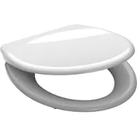 Schutte Toiletzitting white duroplast met soft close en quick release wit