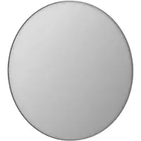 Ink SP15 Spiegel Rond Geborsteld RVS Aluminium Kader 120 x 3,5 cm