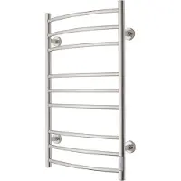 TVS Elektrische radiator eldo 9 edelstaal met timer 86x53 cm